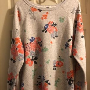 Old Navy Floral Sweater (XL)